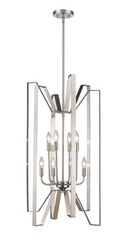 Marsala 8 Light 19" Chandelier in Brushed Nickel