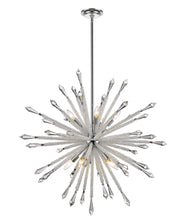Soleia 10 Light 36.875" Chandelier in Chrome