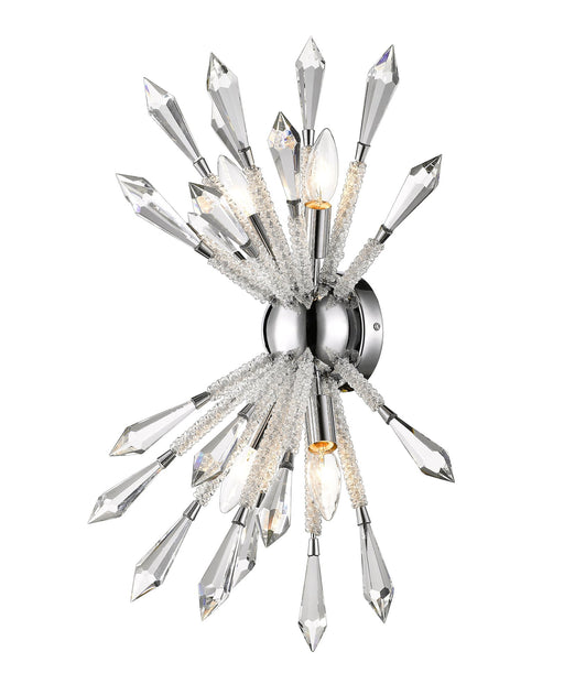 Soleia 4 Light 9.625" Wall Sconce in Chrome