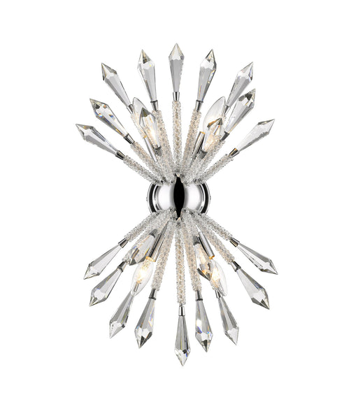 Soleia 4 Light 9.625" Wall Sconce in Chrome
