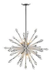 Soleia 8 Light Chandelier in Chrome