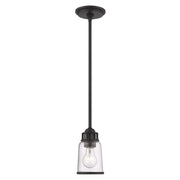 Lawrenceville Mini Pendant in Bronze