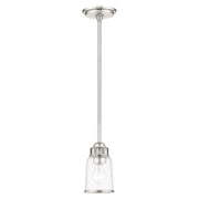 Lawrenceville Mini Pendant in Brushed Nickel