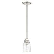 Lawrenceville Mini Pendant in Brushed Nickel