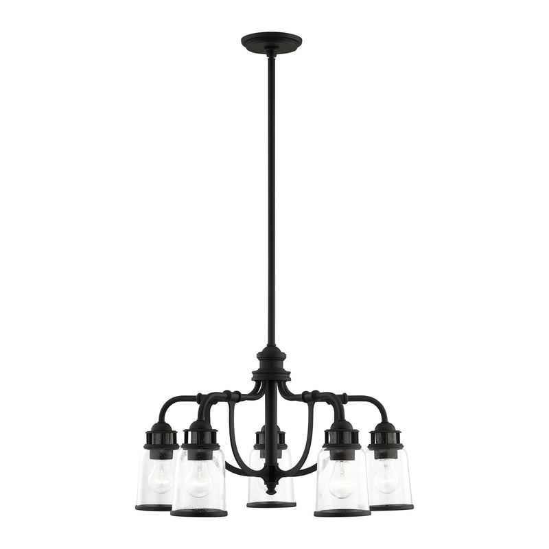 Lawrenceville 5-Light Chandelier in Black
