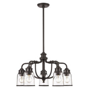 Lawrenceville 5-Light Chandelier in Bronze