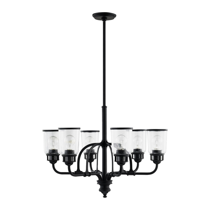 Lawrenceville 6-Light Chandelier in Black