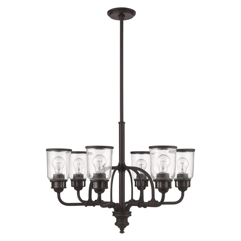 Lawrenceville 6-Light Chandelier in Bronze