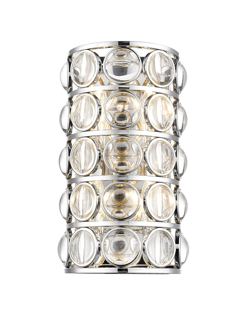 Eternity 4 Light 9.75" Wall Sconce in Chrome