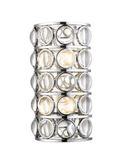 Eternity 4 Light 9.75" Wall Sconce in Chrome