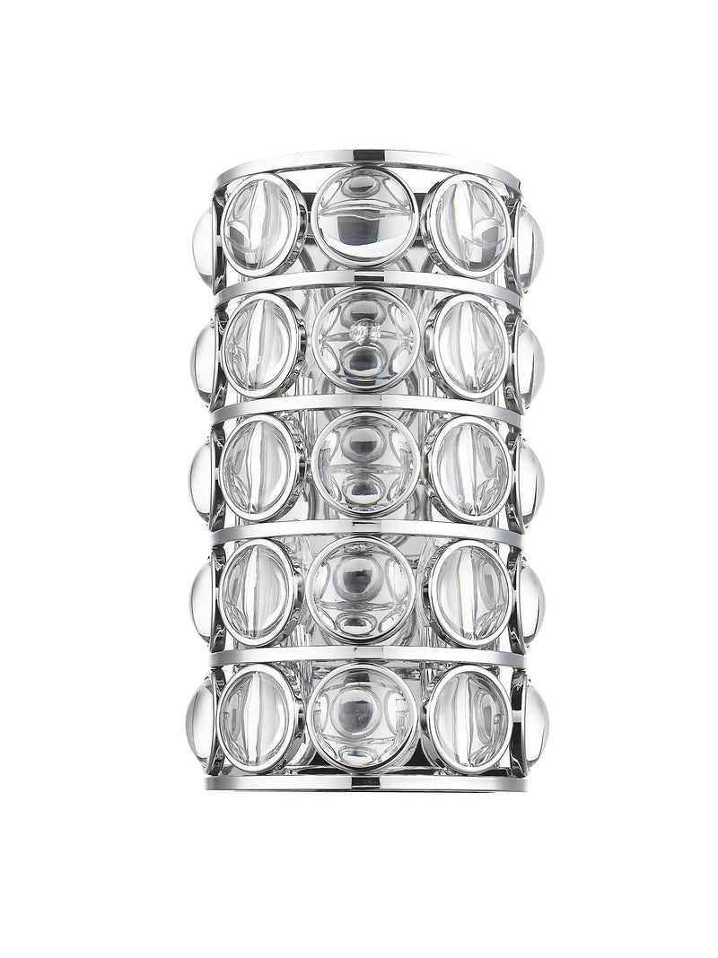 Eternity 4 Light 9.75" Wall Sconce in Chrome
