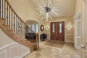 Eternity 4 Light 9.75" Wall Sconce in Chrome in a room setting