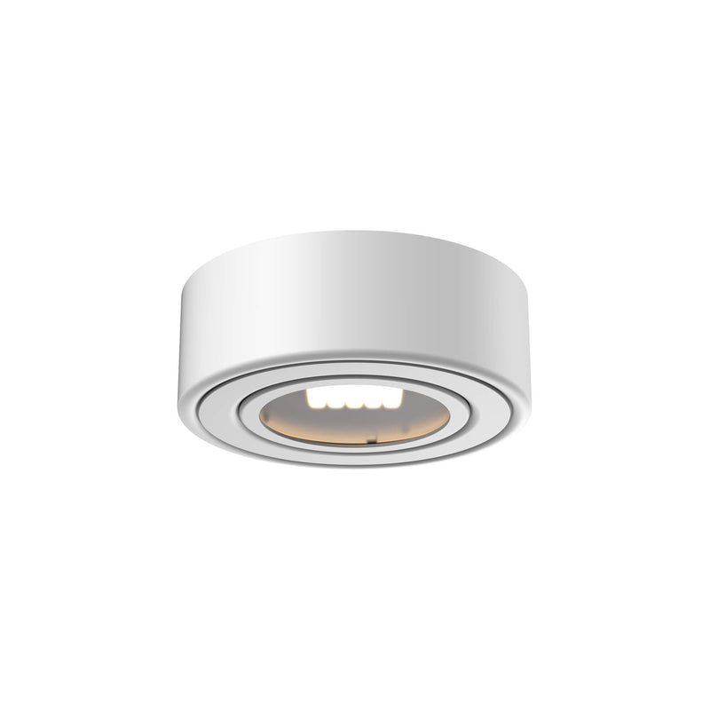 Duo-Puck 3" 2-in-1 Under Cabinet Puck Light in White