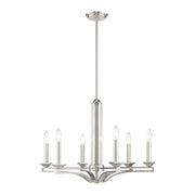 Trumbull 6-Light Chandelier in Brushed Nickel