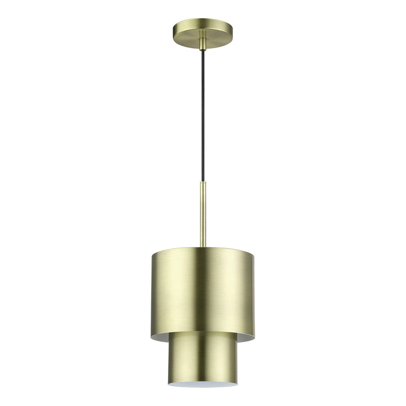 Zolana Mini Pendant in Antique Brass