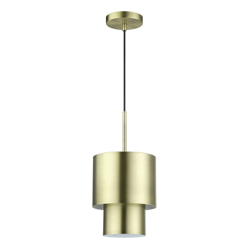 Zolana Mini Pendant in Antique Brass