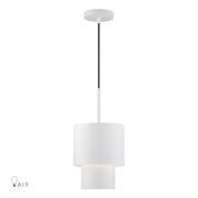 Zolana Mini Pendant in White