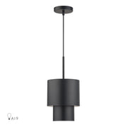 Zolana Mini Pendant in Black