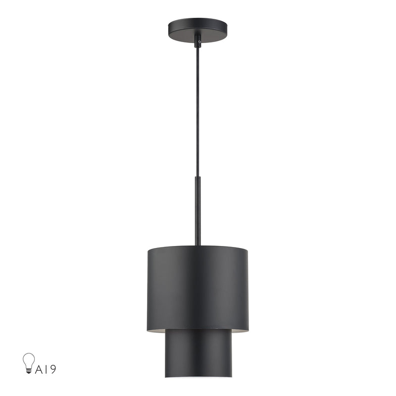 Zolana Mini Pendant in Black