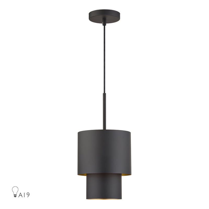 Zolana Mini Pendant in Bronze