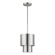 Zolana Mini Pendant in Brushed Nickel