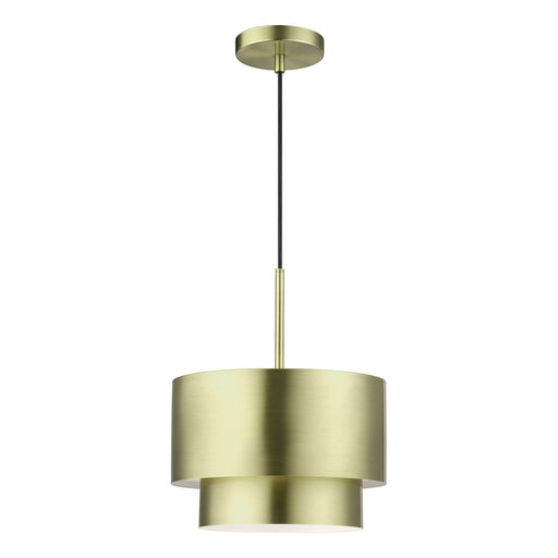 Zolana Pendant in Antique Brass