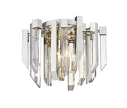 Bova 4 Light 17.25" Flush Mount in Polished Nickel