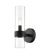 Datus 1 Light 4.75" Wall Sconce in Matte Black