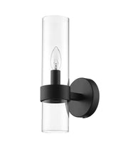 Datus 1 Light 4.75" Wall Sconce in Matte Black