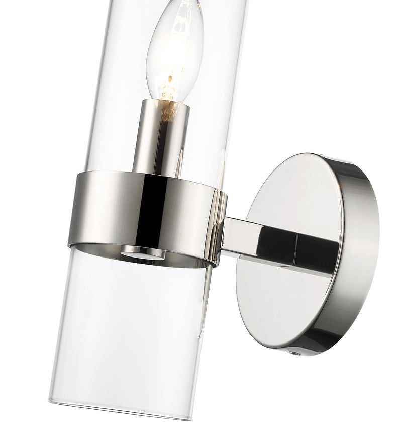 Datus 1 Light 4.75" Wall Sconce in Polished Nickel
