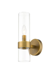 Datus 1 Light 4.75" Wall Sconce in Rubbed Brass