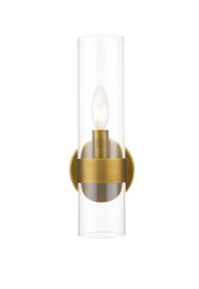 Datus 1 Light 4.75" Wall Sconce in Rubbed Brass