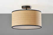 Harvest Flush Mount in Black