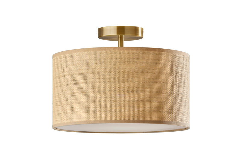 Harvest Flush Mount in Antique Brass