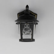 Dover VX 1 Light Outdoor Wall Lantern in Bronze