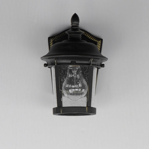 Dover VX 1 Light Outdoor Wall Lantern in Bronze