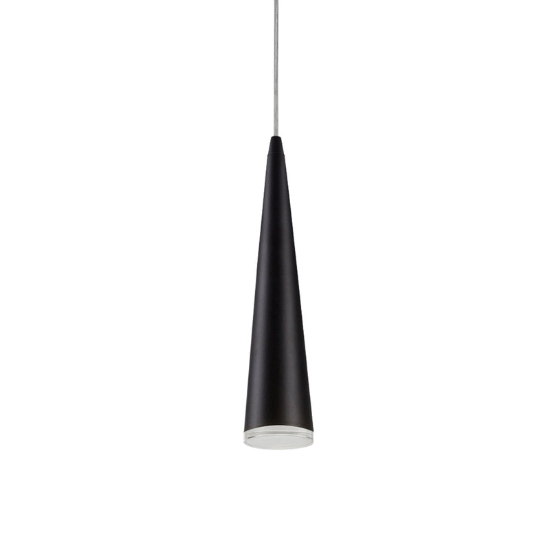 Mina 12" Pendant in Black