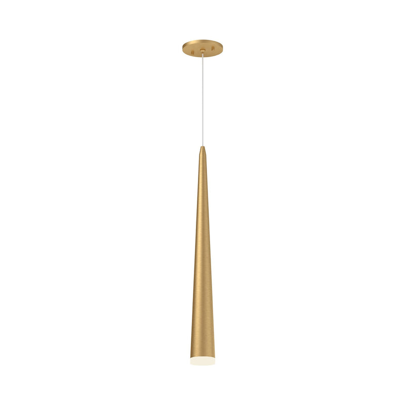 Mina 24" Pendant in Brushed Gold