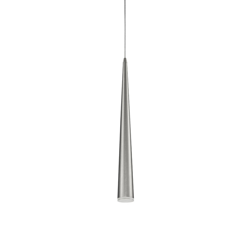 Mina 24" Pendant in Brushed Nickel