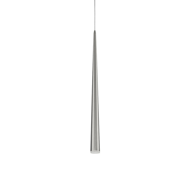 Mina 36" Pendant in Brushed Nickel