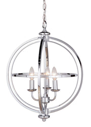 Berkeley 3 Light 17" Foyer in Chrome