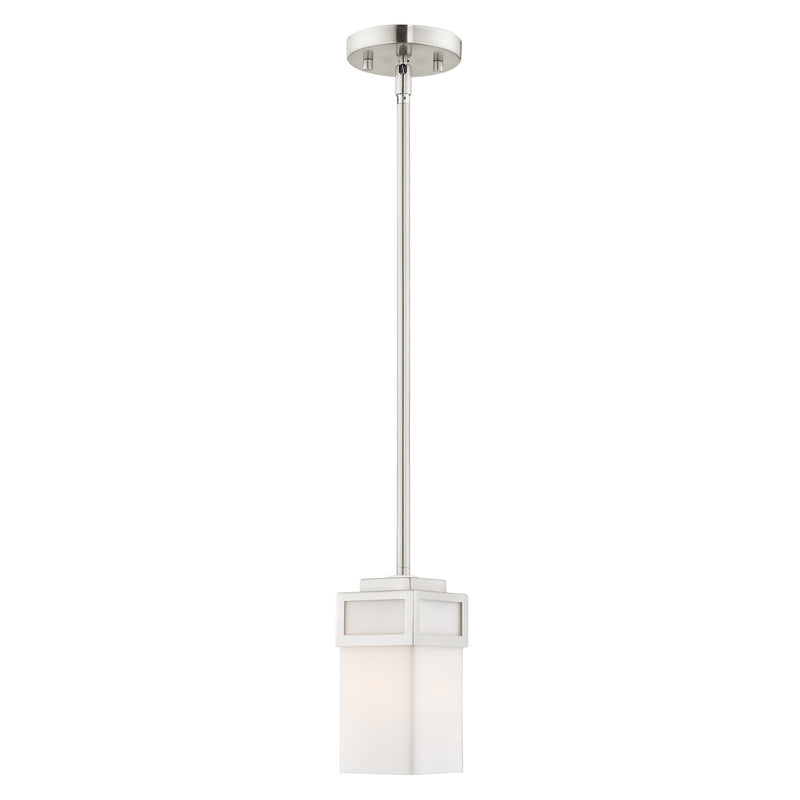 Harding Mini Pendant in Brushed Nickel