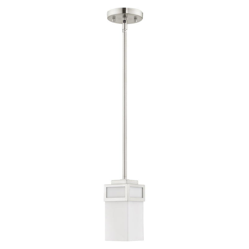 Harding Mini Pendant in Brushed Nickel