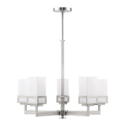Harding 5-Light Chandelier in Brushed Nickel