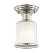 Middlebush Petite Semi-Flush Mount in Brushed Nickel