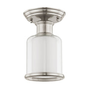 Middlebush Petite Semi-Flush Mount in Brushed Nickel