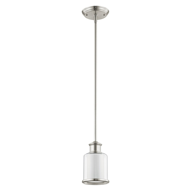 Middlebush Mini Pendant in Brushed Nickel