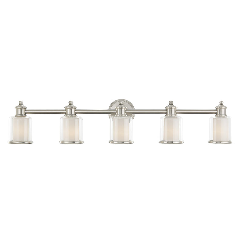 Middlebush 5-Light Bath Vanity Light in Brushed Nickel