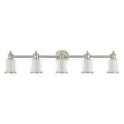 Middlebush 5-Light Bath Vanity Light in Brushed Nickel