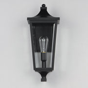 Sutton Place VX 19" 1 Light Outdoor Wall Lantern in Black